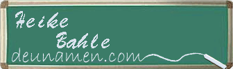 Heike Bahle Visitenkarte